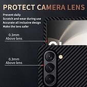 Недорогие Чехлы для Samsung-телефон Кейс для Назначение SSamsung Galaxy Z-образный сгиб 7 Z Fold 5 Z Fold 4 Кейс на заднюю панель Поддержка беспроводной зарядки Кольцо Пряжка Защита от удара Ретро Углеродное волокно