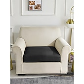 baratos Capa para assento de Sofá &amp; Apoios de Braços-Capa de almofada de assento Floral Fios Tingidos Microfibra Capas de Sofa