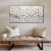 Χαμηλού Κόστους Πίνακες με Λουλούδια/Φυτά-χειροποίητες τρισδιάστατες ελαιογραφίες mintura υφή λουλουδιών τοπίου σε καμβά τέχνη τοίχου διακόσμηση μοντέρνα αφηρημένη εικόνα για διακόσμηση σπιτιού τυλιγμένη χωρίς πλαίσιο μη τεντωμένη ζωγραφική