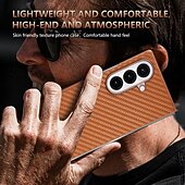 Недорогие Чехлы для Samsung-телефон Кейс для Назначение SSamsung Galaxy Z-образный сгиб 7 Z-сгиб 6 Z Fold 5 Z Fold 4 Кейс на заднюю панель Защита от удара Ретро ТПУ Кожа PU