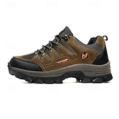 cheap Hiking Boots-Men's Durable Hiking Shoes with Anti-Slip Sole, Shock-Absorbing Outdoor Trekking Sneakers for Climbing, Camping and Travel