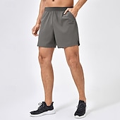 halpa Juoksushortsit-Miesten Juoksushortsit Harjoitteluhousut Taskut Korka vyötärö Alaosat Urheilu- ja treenivaatteet Jumppa Treeni Nopea kuivuminen Kevyt Kuntosali Koripallo Urheilu Loose Fit Urheiluasut Urheiluvaatteet