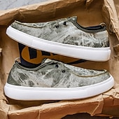 abordables Baskets-Baskets décontractées bleues pour hommes avec un design dégradé, chaussures à lacets confortables pour le streetwear, l&#039;université et les tenues quotidiennes