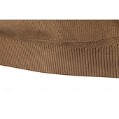 halpa Miesten Elite Neuleet ja Cardiganit-Miesten Pusero Neuloa Tavalliset topit Puolet vetoketjusta Tavallinen Pystykaulus Tyylikäs Aja sivuun Koulu Loma Vaatetus Kevät Syksy Musta Tumma laivastonsininen S M L