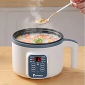 お買い得  家庭用器具-1.7L電気炊飯器シングル二層220Vマルチクッカーノンスティックスマートメカニカルマルチクッカー蒸しご飯ポット家庭用