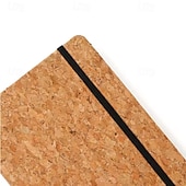 Недорогие Блокноты и планировщики-Блокнот в твердом переплете формата А5 из пробковой бумаги, идеи подарков для писателей, журналистов, деловых встреч