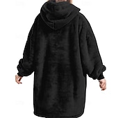 preiswerte Mädchen Daunen- und Parkajacke-Kinder Mädchen Kapuzensweatshirt Einfarbig Langarm Tasche Winter Streetwear Täglich Polyester Lässig Figurbetonter Schnitt