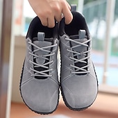 abordables Baskets-Baskets décontractées marron pour homme avec semelle antidérapante – Chaussures de sport d&#039;extérieur confortables pour la marche, la randonnée et le quotidien