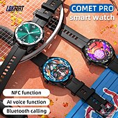 cheap Smartwatch-LOKMAT COMET PRO Smart Watch 1.32 inch Smartwatch Fitness Running Watch Bluetooth Pedometer Call Reminder Activity Tracker Compatible with Android iOS Women Men Long Standby Hands-Free Calls Media