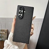 economico Cover Samsung-telefono Custodia Per Samsung Galaxy Piegatura a Z 7 Z Fold 6 Z Fold 5 Z Fold 4 Copertura Posteriore Resistente agli urti Retrò TPU Pelle PU
