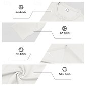 abordables t-shirts de base-Homme T-shirt Chemise Henley Chemise à Manches Longues manche longue Henley Printemps Automne Uni Mode Designer Basique Boutons Vacances Rue Sortir Noir Blanche Kaki T-shirt haut de gamme pour homme