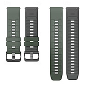 baratos Pulseiras de relógio Samsung-Pulseiras de Relógio para Samsung Galaxy Watch Ultra 47mm, Watch 8 Classic 46mm, Watch 6 Classic 47mm, Watch 5 Pro 45mm, Watch 4 Classic 47mm Aço Inoxidável Silicone Substituição Alça Dois tons