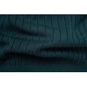 abordables Pulls et cardigans élites pour hommes-Homme Pull Tricoter Hauts Réguliers Couleur Unie Col roulé Élégant ancien École Vacances Vêtement Tenue Printemps Automne Noir Marine foncé S M L