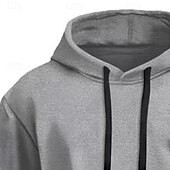economico Felpa Tattica-Per uomo Felpa con cappuccio Felpa con cappuccio in pile Felpa con cappuccio tattica Nero Blu marino Cammello Cachi Grigio chiaro Con Cappuccio Semplice Tasca Sport &amp; Outdoor Casuale Quotidiano