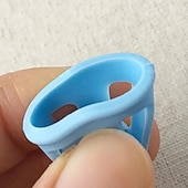 olcso varrás és kötés és horgolás-4 db varrógyűszű, szilikon ujjvédők kézi varráshoz, hímzéshez, keresztszemes hímzéshez és barkácsoláshoz, csúszásmentes gyűszű ujjvédők varróeszközökhöz