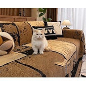 billige Hundesofatrekk-Chenille heldekkende sofakast luksus helårs sofatrekkteppe ett-stykk sofa dekke