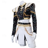  مستوحى من المعبود الكوري محبوب الجماهير نجم البوب كوستيوم أزياء فنتازيا المعبود الافتراضي for نسائي للفتيات بالغين للأطفال عيد الرعب مهرجان أداء كوميك كون معرض الأنمي