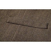billige Herrevest-Herre سترة Veste Feriereise Daglig Bryllupsfest Stevnemøte Årgang Mote Vår Høst Lomme Knapper Polyester Tweed Bekvem عادي Fiskebein Dobbeltkneppet Hakkjakkeslag Normal Burgunder kaffe Grå Vest