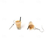 abordables Boucles d&#039;oreilles-Femmes Boucles d&#039;oreilles Tropical Joie Élégant Des boucles d&#039;oreilles Bijoux Café Pour Soirée