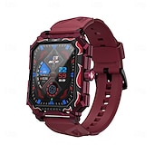 abordables Montres connectées-LOKMAT OCEAN MAX Montre intelligente 1.96 pouce Smartwatch Montre Connectée Bluetooth Podomètre Rappel d&#039;appel Moniteur d&#039;Activité Compatible avec Android iOS Femmes Hommes Longue Veille Appels Mains