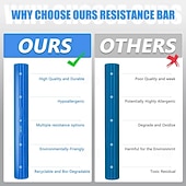  гибкая терапевтическая перекладина, гибкая перекладина для физиотерапии &турник для гольфистов, локтей, тендинитов, запястий, боли в предплечьях, улучшает силу хвата и снимает боль