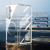 Χαμηλού Κόστους Samsung Θήκη-τηλέφωνο tok Για Samsung Galaxy Z Fold 7 Z Διπλώστε 6 Z Fold 5 Z Fold 4 Θήκη μαγνητικής προσρόφησης Μαγνητική Υποστήριξη ασύρματης φόρτισης Ανθεκτική σε πτώσεις PC