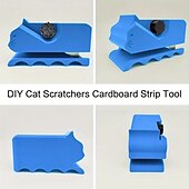 cheap DIY Art-1pc DIY Cat Scratch Board Cutter Tool - Manual Cardboard Cutting Device with Sharp Edge Creation for Scratch Boards, Boxes, Gift Decorations - Safe for Cats, Easy-to-Use Household Crafting Tool
