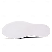 Herre denim loafers med dobbel munk stropp og etnisk trykk – moteriktige, uformelle slip-on-sko for urban stil, fester og vårantrekk billige Uttalelsessko-Herre denim loafers med dobbel munk stropp og etnisk trykk – moteriktige, uformelle slip-on-sko for urban stil, fester og vårantrekk