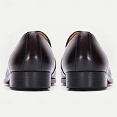 billige Premium Leather Loafers-Brune slip-on-loafers i skinn for menn – komfortable, casual forretningssko til kontor, fester og hverdagsbruk