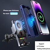 お買い得  車載ホルダー-カーベントフォンマウント 回転可 調整可 取り外し可 電話ホルダー のために 車載 ダッシュボード周り 車のトラック と互換性があります すべての携帯電話 携帯電話アクセサリー