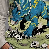 Хэллоуин Мальчики 3D Динозавр Футболка Длинный рукав Весна Осень Мода Классический Дети 4-12 лет Вырез под горло на открытом воздухе Повседневные Стандартный Недорогие Мальчиковые 3D Животные-Хэллоуин Мальчики 3D Динозавр Футболка Длинный рукав Весна Осень Мода Классический Дети 4-12 лет Вырез под горло на открытом воздухе Повседневные Стандартный