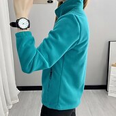 levne Fleece a 3 v 1 bundy-Dámské Dağcı Ceketi Fleecová bunda Termo bunda Zima Venkovní Termální Vrchní část oděvu Modrá Tmavomodrá Světle modrá