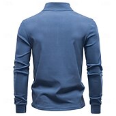 economico Felpe e Sweatshirt Elite da Uomo-Per uomo Felpa con zip corta Nero Blu marino Blu Verde Cachi Collo Alto Semplice Lavoro Sport &amp; Outdoor Casuale senza stampa Cool Casual Maglione Primavera Autunno Abbigliamento Felpe con cappuccio