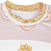 tanie Stroje dla dziewcząt-Zainspirowany koreańskim idolem Gwiazda popu Kostium Fantazyjne przebranie Wirtualny idol Kostiumy z filmów for Dla dziewczynek Dzieci Halloween Karnawał Spektakl Comic Con Anime Expo