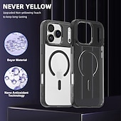 halpa iPhone-kotelot-puhelin Etui Käyttötarkoitus Samsung Galaxy 17 Air 16 15 14 Pro Max Plus 16e 13 Pro Max Takakuori Tukee langatonta latausta Iskunkestävä Väri kaltevuus TPU PC