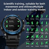 Недорогие Смарт-часы-LOKMAT ATTACK PRO Умные часы 1.32 дюймовый Смарт Часы Bluetooth Педометр Напоминание о звонке Датчик для отслеживания сна Совместим с Android iOS Женский Мужчины