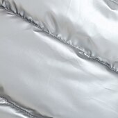 levne Pánská péřová vesta-Pánské Puffer Vesta Kamizelka Vesta Dovolená Denní Rande Módní Na běžné nošení Podzim zima Kapsy Polyester Zahřívací Pohodlné Pevná barva Zip Kapuce Běžný Stříbrná Černá Rubínově červená Tmav