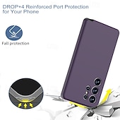 cheap Samsung Cases-Phone Case For Samsung Galaxy S25 S24 S23 Ultra Plus S22 Plus  Ultra Back Cover Shockproof Retro TPU PC