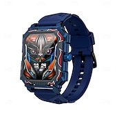 abordables Montres connectées-LOKMAT OCEAN MAX Montre intelligente 1.96 pouce Smartwatch Montre Connectée Bluetooth Podomètre Rappel d&#039;appel Moniteur d&#039;Activité Compatible avec Android iOS Femmes Hommes Longue Veille Appels Mains