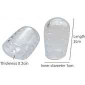economico Cura Personale &amp; Salute-30 pezzi di protezioni per dita in silicone per donne, separatori di dita in gel anti-attrito, copri dita traspiranti per uomini e donne, manicotti per dita per unghie incarnite, calli, duroni,
