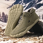 economico Scarponi da trekking-stivali da combattimento tattici militari da uomo color cachi – stivali leggeri antiscivolo per escursioni, addestramento militare e sport d&#039;avventura