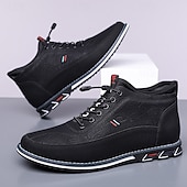 preiswerte Sneaker für Herren-braune High-Top-Wanderschuhe für Herren – bequeme Schnürschuhe für große Füße, Reisen und lange Wanderungen