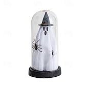1個 21.5cm ハロウィン 光る魔法使いの帽子 ゴースト スパイダー 透明カバー 小型ナイトライト 屋内・屋外パーティー レストラン お祝いの雰囲気 装飾ライト 単三電池ボックス お買い得  ハロウィン室内-1個 21.5cm ハロウィン 光る魔法使いの帽子 ゴースト スパイダー 透明カバー 小型ナイトライト 屋内・屋外パーティー レストラン お祝いの雰囲気 装飾ライト 単三電池ボックス