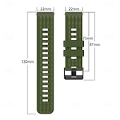 cheap Other Watch Bands-Smart Watch Band Compatible with Garmin Samsung Huawei Amazfit Polar Xiaomi Ticwatch Watch 3 Pro, Watch 2 Classic, Watch GT 3 Pro / 2 Pro / 2e / Runner / Active / 42mm / 46mm, Honor Magnic 2 GS 3i