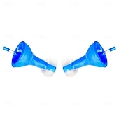 abordables Soins Personnels &amp; Santé-1 paire de bouchons d&#039;oreilles gonflables innovants, ultra-confortables, réutilisables, antibruit, flexibles, étanches, en silicone, protection auditive pour une concentration profonde