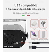 economico luci del proiettore della galassia stella-Luci da palco per feste in discoteca dj - effetto luce laser nordico rgb led illuminazione stroboscopica attivata dal suono con telecomando per interni compleanno halloween karaoke club ktv