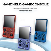 abordables Consoles de Jeux Vidéo-Console de jeu portable rétro open source T16 Max 64 Go, 5 couleurs disponibles, lecteur vidéo portable, système Linux, écran IPS de 4,0 pouces
