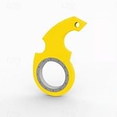 economico Strumenti manuali-Confezione da 2 portachiavi fidget spinner: giocattolo antistress portatile, struttura in metallo resistente, perfetto per adulti e bambini