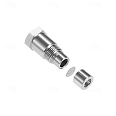 Недорогие Сервис транспортных средств-Адаптер для датчика кислорода для внедорожных условий, кислородный датчик O2 M18x1.5 для внедорожного катализатора, автозапчасти CSV