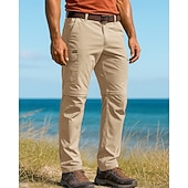 preiswerte Unterteile-Herren Abzippbare Hosen Wanderhosen Softshellhosen Frühling Herbst Außen Normale Passform Wasserdicht Winddicht Unterteile Tasche Schwarz Armeegrün Camping / Wandern Laufen S M L XL XXL